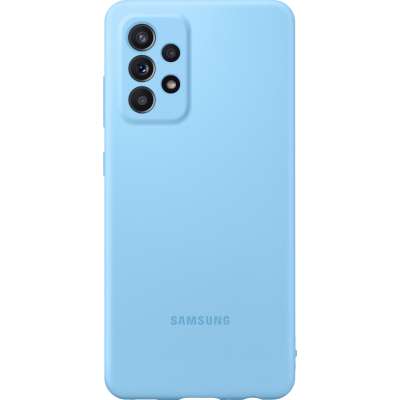 Samsung Galaxy A52 / A52s Hoesje - Samsung Silicone Cover - Blauw
