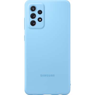 Samsung Galaxy A72 5G Silicone Cover Blauw
