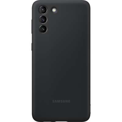 Samsung Galaxy S21 Plus Silicone Cover Zwart