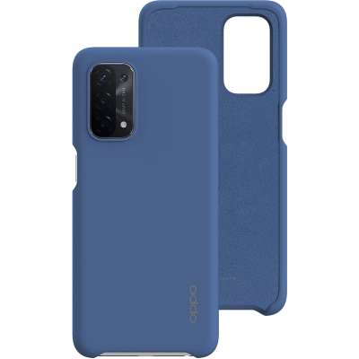 Oppo A54/A74 5G Silicon Hoesje Blauw
