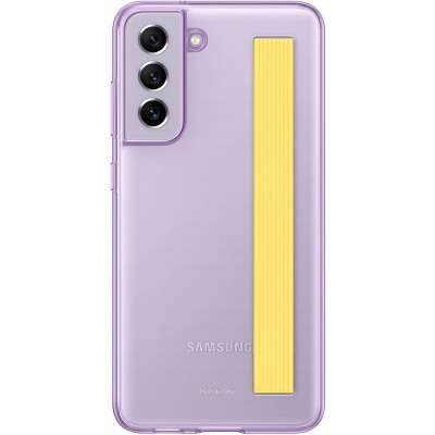 Samsung Galaxy S21 FE Hoesje - Samsung Slim Strap Cover - Lavender