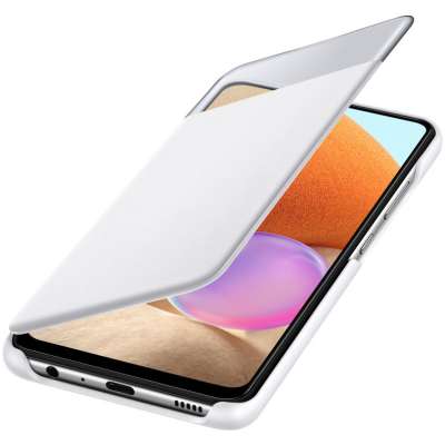 Samsung Galaxy A32 4G S View Wallet Cover - Wit EF-EA325PW