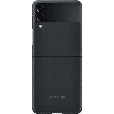 Samsung Galaxy Z Flip 3 Hoesje - Samsung Aramid Cover - Zwart