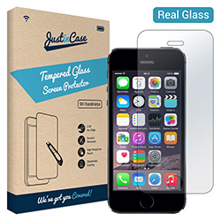 Just in Case iPhone SE Tempered Glass Protector
